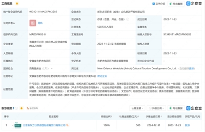 新東方沃凱德文旅公司 安徽布局，升級自費出國留學(xué)服務(wù)